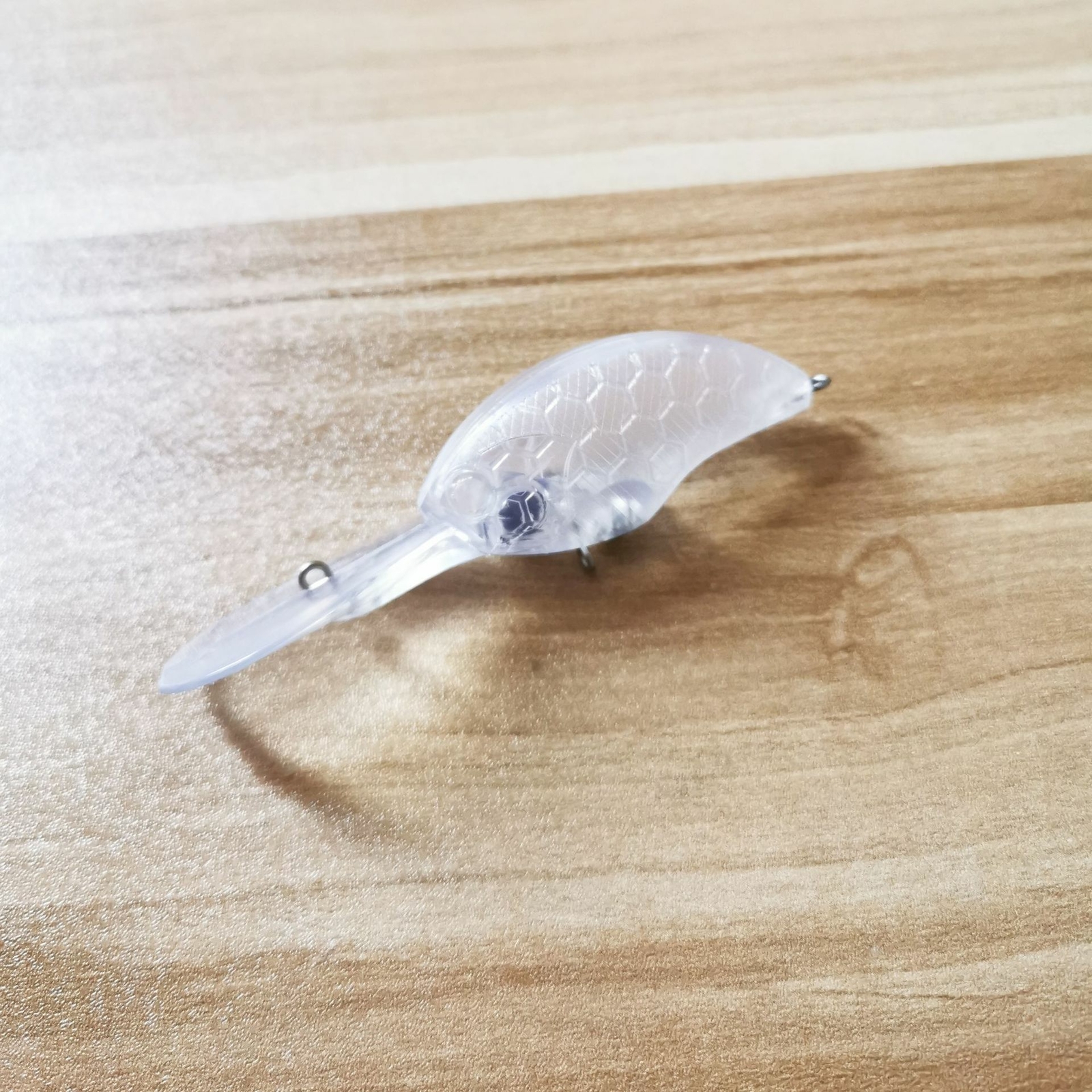 Bulk 20x Crankbaits Unpainted Blank Bass Fishing Lures Floating Trout