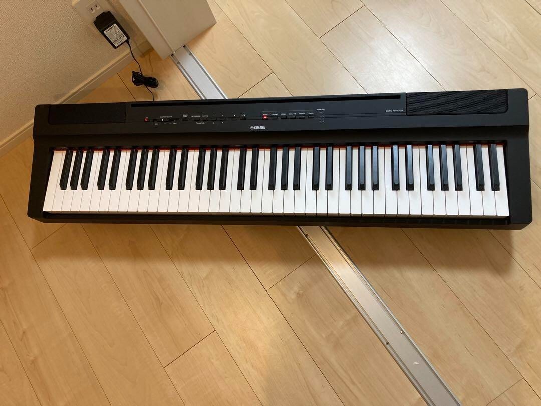 YAMAHA P-121 Digital Piano 73 keys keyboard Black Used YAMAHA P-121 Digital Piano 73 keys keyboard Black Used