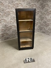 nr.628 Retro schrank/vitrine/glasschrank shabby chic schwarz