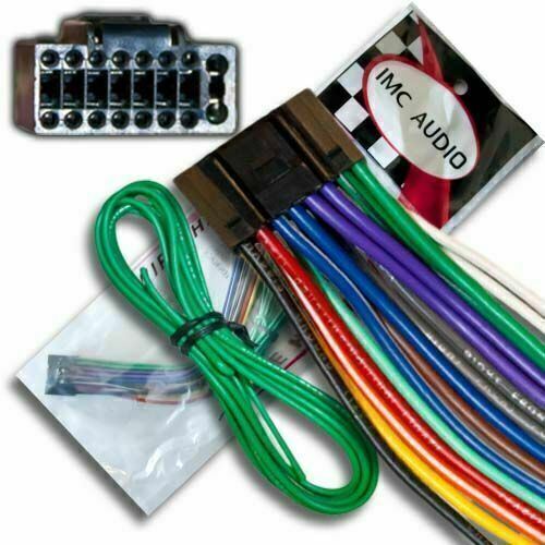 Wire Harness for JVC KDR730BT KDR820BT KDS27 KDS48 KWADV792 KWADV793
