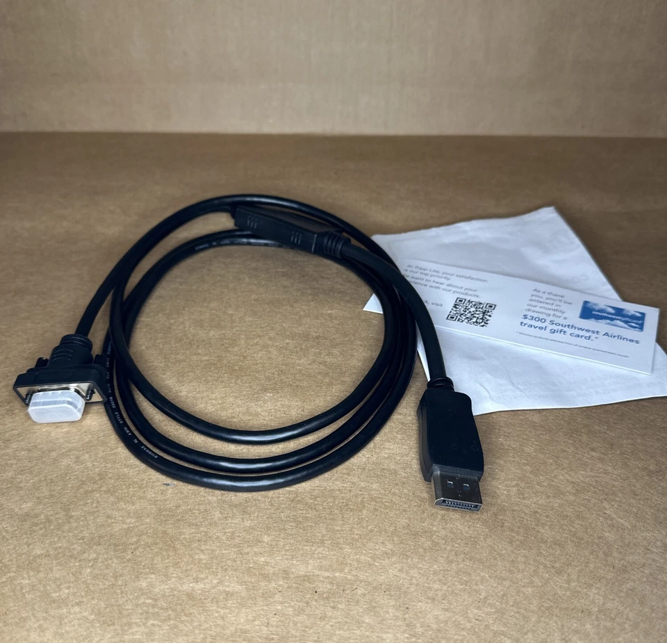 10 Tripp Lite P581-006-VGA 6ft Single link Male to DisplayPort Male Cable - Image 4 of 4