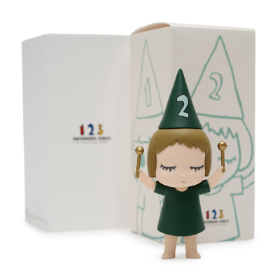 奈良美智 ドラミング ガール フィギュア 2 Green - New - | eBay