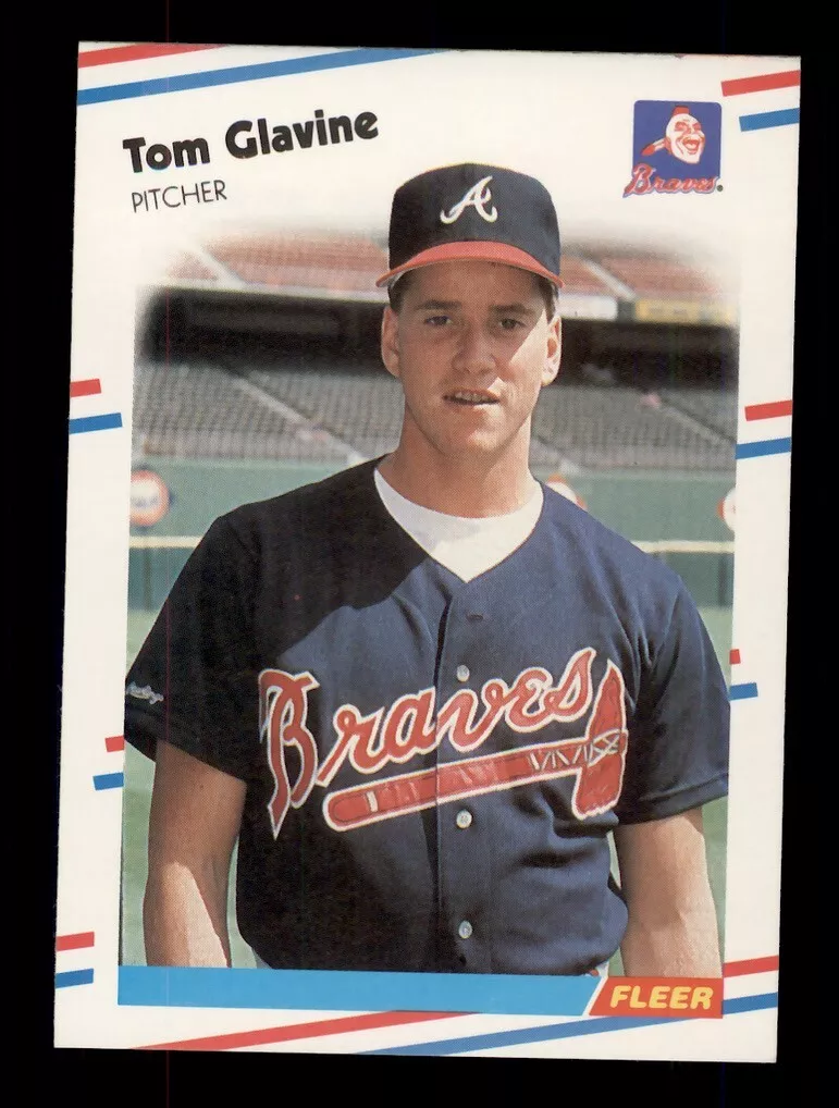 Tom Glavine trading card