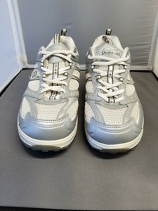 skechers silver sneakers