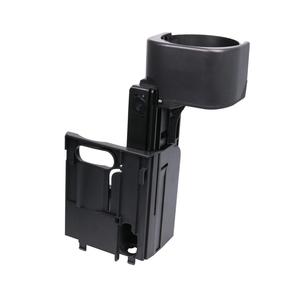 Portavasos retráctil negro para Mercedes-Benz Clase E E320 E500 E350 Foto 2 de 4