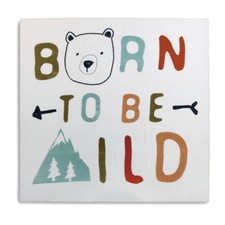 Born to be Wild Photo SWADDLE 47 x 47 Muslin Cotton Throw Swaddle Blanket NEW