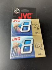 JVC P-6120JDU2 8MM Video Tape 2-Pk  Discontinued by Manufacturer Sealed