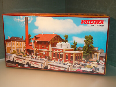 Vollmer H0 5609 Brauerei mit Kesselhaus und Schornstein / NEU in OVP