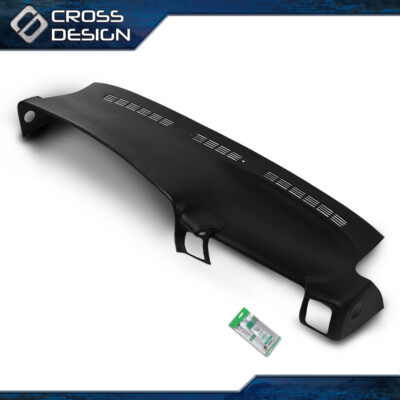 Black Molded Dash Cap Cover Overlay Fit For 1999-2006 Silverado Sierra Suburban