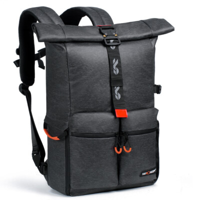 K&F Concept 2-in-1 Kamerarucksack Kamerarucksack für Canon Nikon Sony  DSLR DE