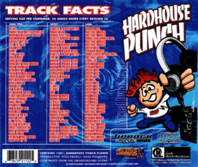 THE SOUND OF HARD HOUSE 4枚組CD Hardhouse Punch [CD] Mixed by Dj Ozzie Hyperactive Headbanging