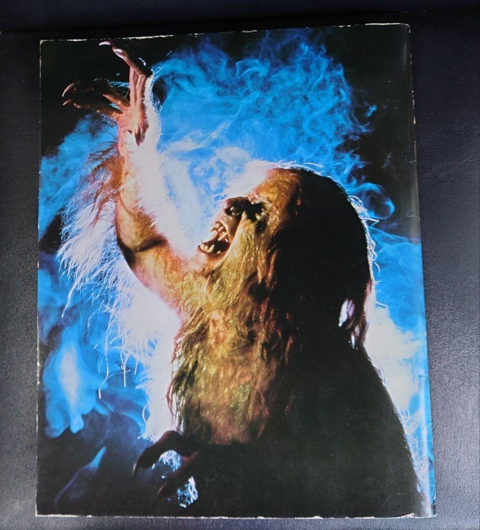 Ozzy Osbourne Bark At The Moon WORLD TOUR PROGRAM 1984