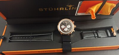 Original Stuhrling Herrenuhr Neu Geschenk Zweites Armband