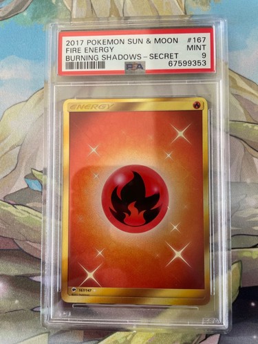 Fire Energy graded PSA 9 for sale on eBay