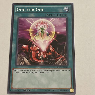 level one deck yugioh Yugioh! One for One SDSE-EN031 Common - 1st Edition