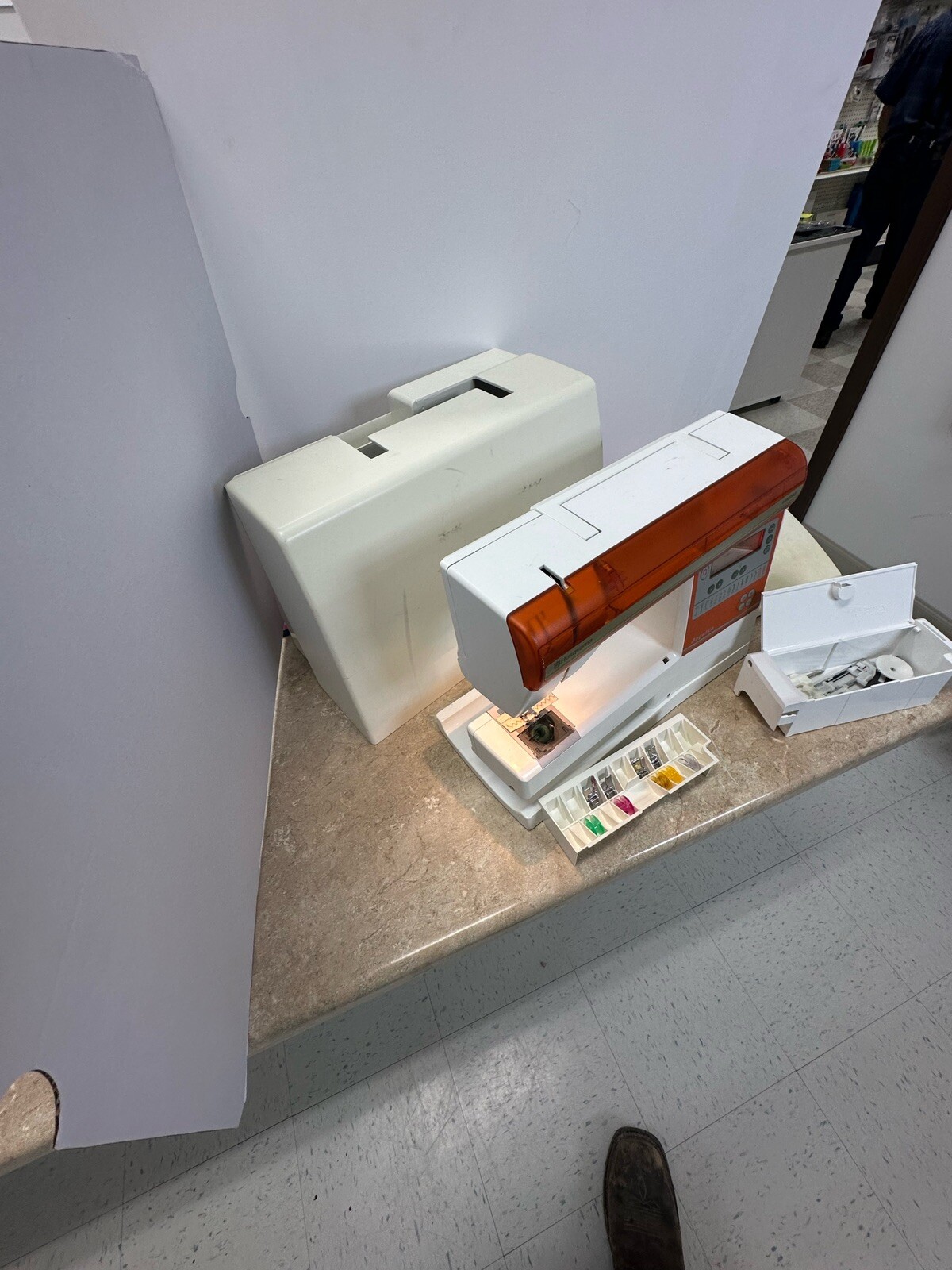 Husqvarna Viking Angelica Sewing Machine eBay