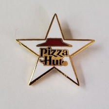PIZZA HUT RESTAURANT Star Collectible Enamel Lapel or Hat Pin New NOS