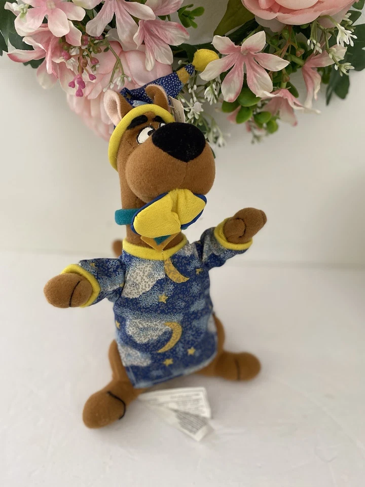 Juguete de peluche de mago Scooby Doo de colección 1998 Cartoon Network coleccionar 8" Foto 3 de 4