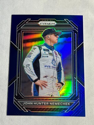 2023 Panini Prizm Racing Blue John Hunter Nemechek /499 #31