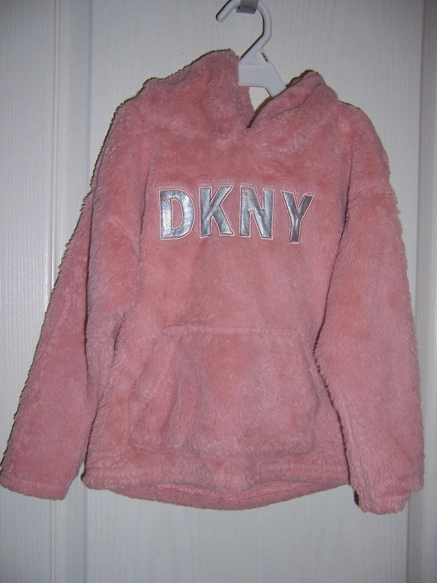 Dkny pink sweatshirt hotsell