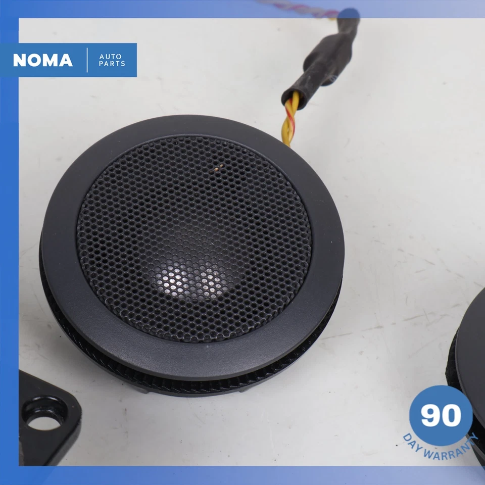 04-10 Juego de altavoces delanteros y traseros BMW E64 645Ci 650i M6 Logic 7 65136922215 OEM Foto 2 de 4