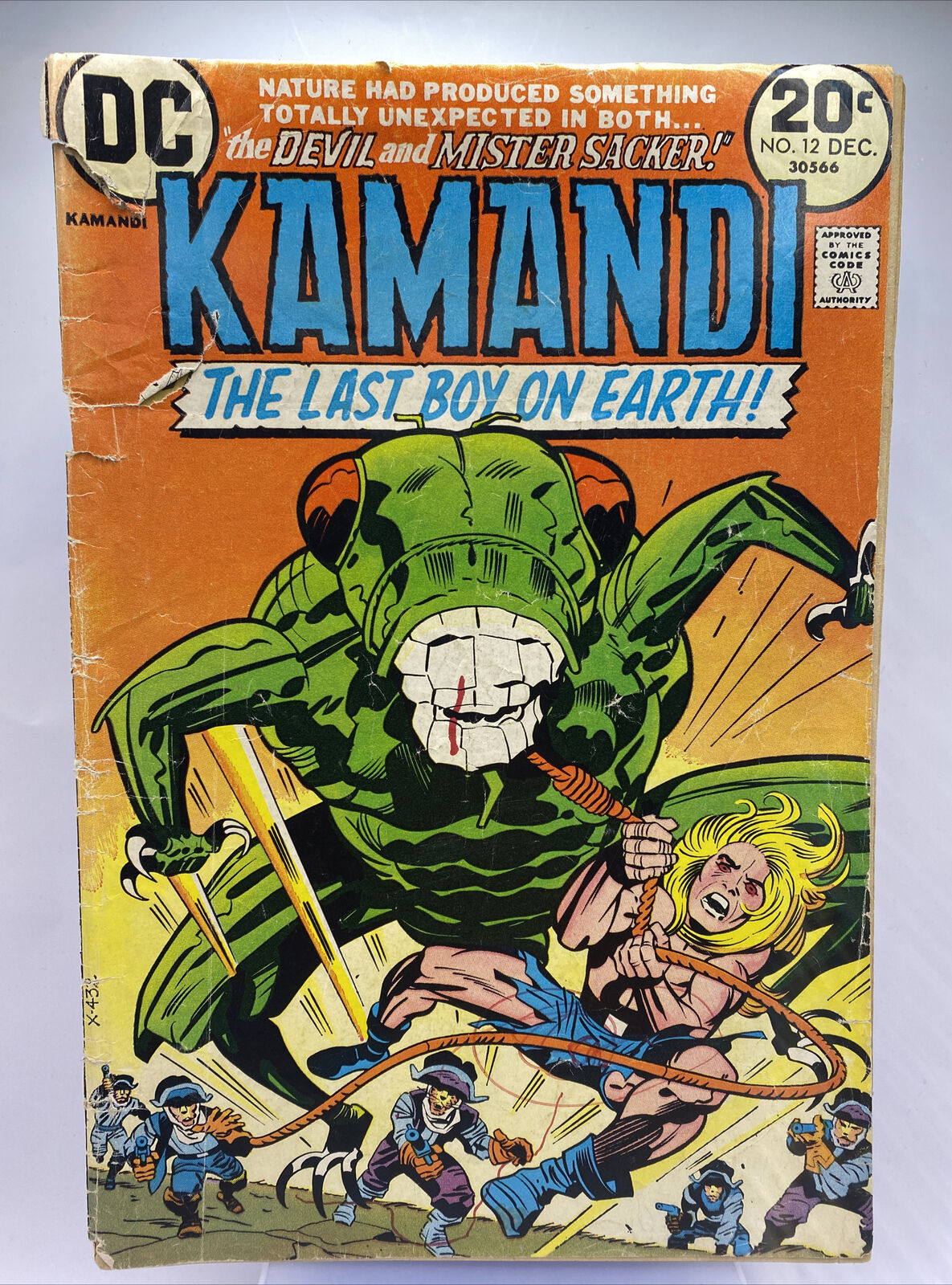Kamandi The Last Boy On Earth Vol 2 No. 12 Dec 1973 Vintage Comic Book