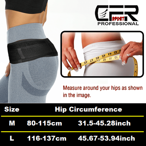 Pelvic Lower Back Hip Support Sacroiliac Belt Si Joint Pain for Women and Men DS - Picture 2 of 13