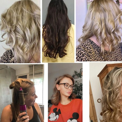 32MM French Egg Roll Wave Curling Iron Adjustable Temperature Hair Waver Curler! - Picture 18 of 20