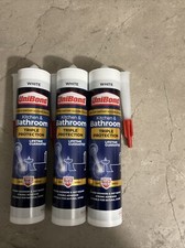 UniBond 2100806 Triple Protection Stop Mould Sealant, Kitchen and Bathroom White