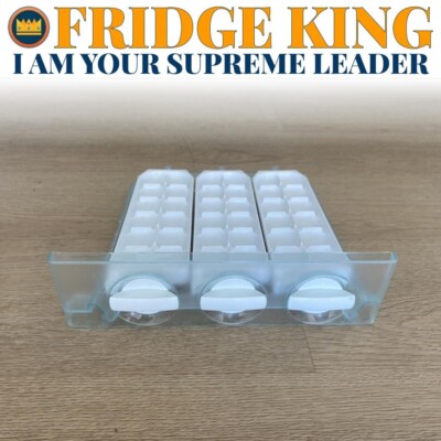 1461080 Westinghouse fridge freezer triple ice cube maker tray FITS ALL WSE6070