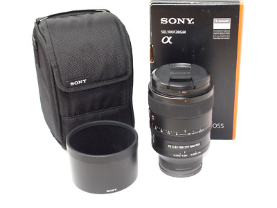 SONY 100mm F2.8 FE STF GM OSS OBJEKTIV - Originalverpackt