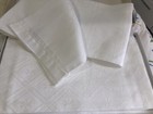 Made in Italy New 1pc 100% Linen Jacquard Towel 28”x49” Superb
