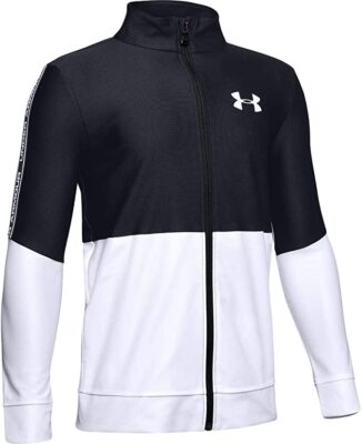 UNDER ARMOUR UA Prototype Track Jacket Full-Zip NWT Youth Large (Size 14-16) $45