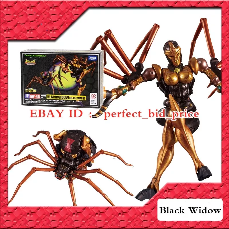 Transformers Black Widow Beast Wars Takara MP 46 MP46 Action