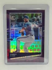 Corey Kluber 2020 Donruss Optic Baseball FOTL PURPLE PANDORA (/99) Texas Rangers