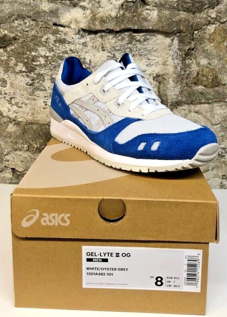 Asics gel-lyte III OG スニーカー28 ホワイトブルー Asics Gel Lyte III 3 OG 