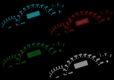LETRONIX LED Tachobeleuchtung Farbig Umbauset Mercedes A-Klasse Kein Löten P&P