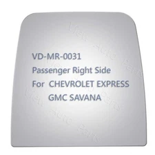 For 03-07 GMC Savana 03-19 Chevy Express 2500 3500 Mirror Glass Passenger Side