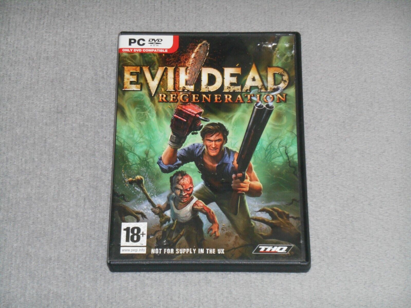 Evil Dead - Regeneration Classic PC Game (2005, THQ) ENGLISH language, RARE