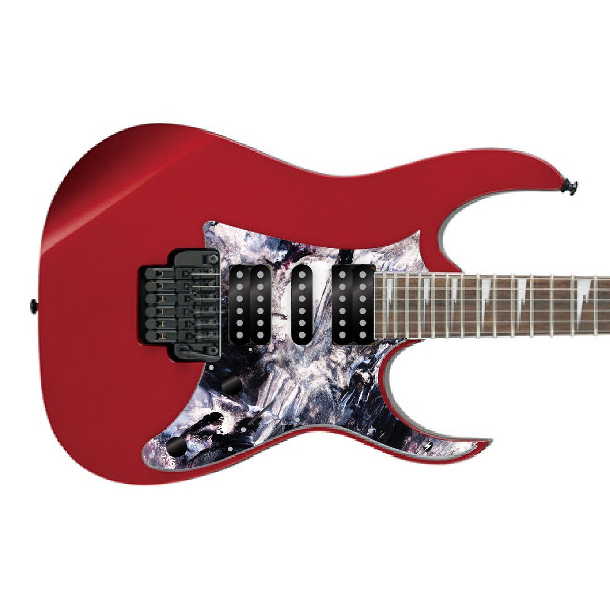 Ibanez RG Series Pickguard • Ink Marble • Custom Pickguard