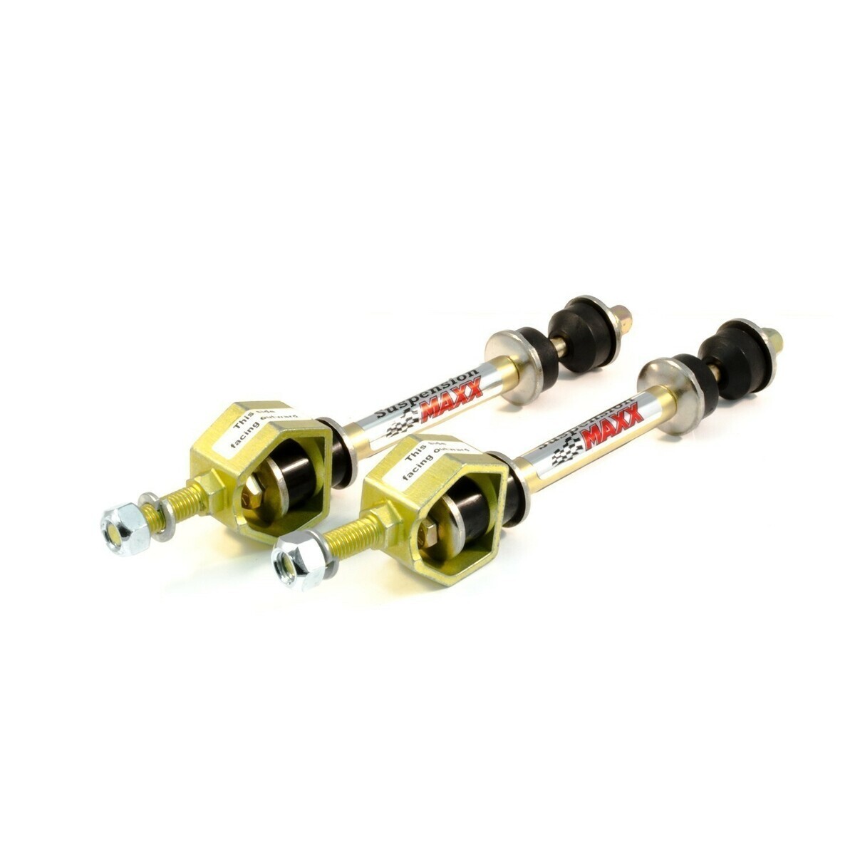SuspensionMaxx SMX1300L HeavyDuty Sway Bar End Links Leveled 0618 Ram