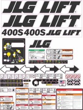 JLG 400S Boom Lift  Aftermarket Decal Kit