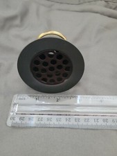 Westbrass Grid Basket Style Bar Sink Strainer, Oil Rubbed Bronze, D2181-12