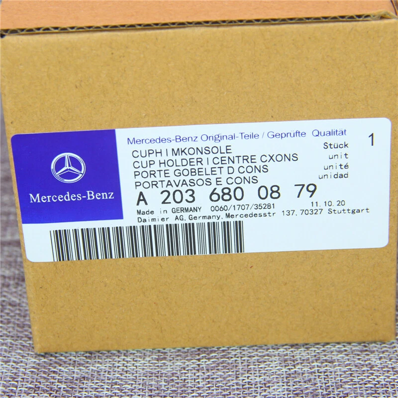 Portavasos nuevo 203 680 08 79 para Mercedes Benz W203 C320 C240 C230 2001-2004 Foto 2 de 4
