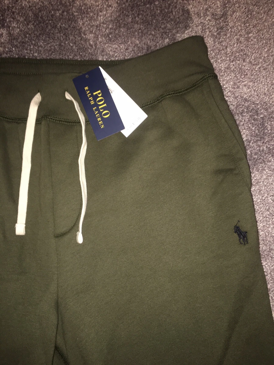 Olive green polo best sale sweatpants