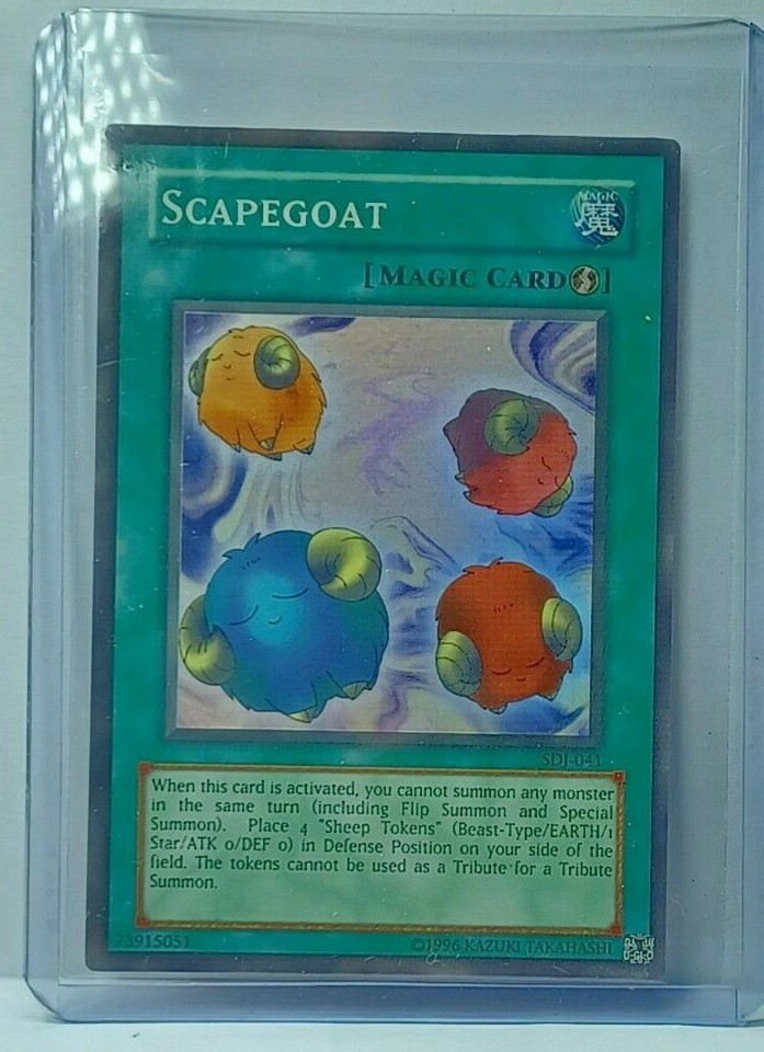 scapegoat card yugioh Scapegoat Token (Orange) [TKN1-EN003] Common – Anubis Games and Hobby