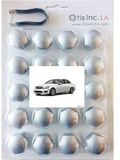 99-9712-s-c-class Silver Lug Covers Mercedes Amg C Class Wheels Free Shipping 99-9712-s-c-class Silver Lug Covers Mercedes Amg C Class Wheels Free Shipping