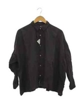 Used ichi ANTIQUITES Colored linen washer shirt Long sleeve shirt