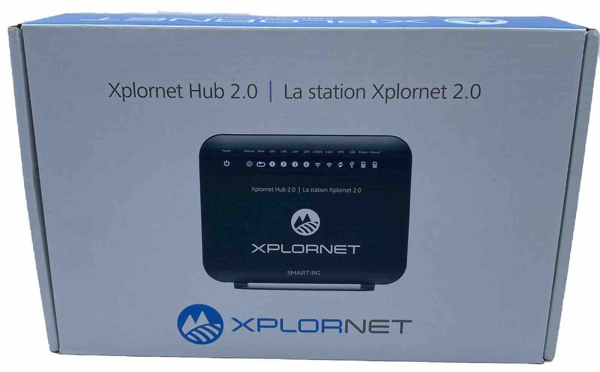 Xplornet Hub 2.0 Wi-Fi Router Home Gateway Model SR616ACE-XPL Home