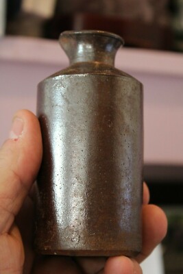 Antique, 4 5/8'', NOTTS, Stone Glazed, Master Ink Bottle, Item # A - 4540